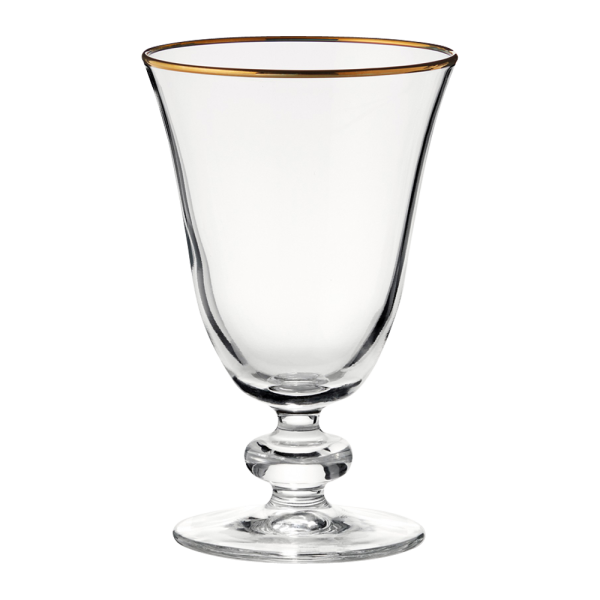 9.25oz. Gold Rimmed Goblet