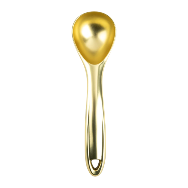 Golden Ice Cream Scoop