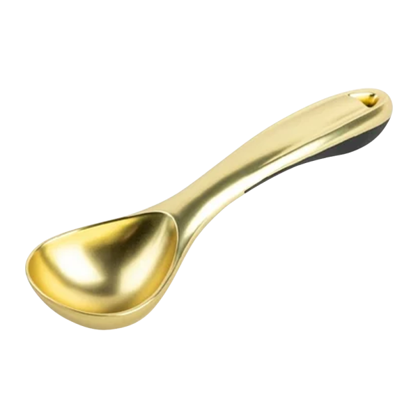 Golden Ice Cream Scoop