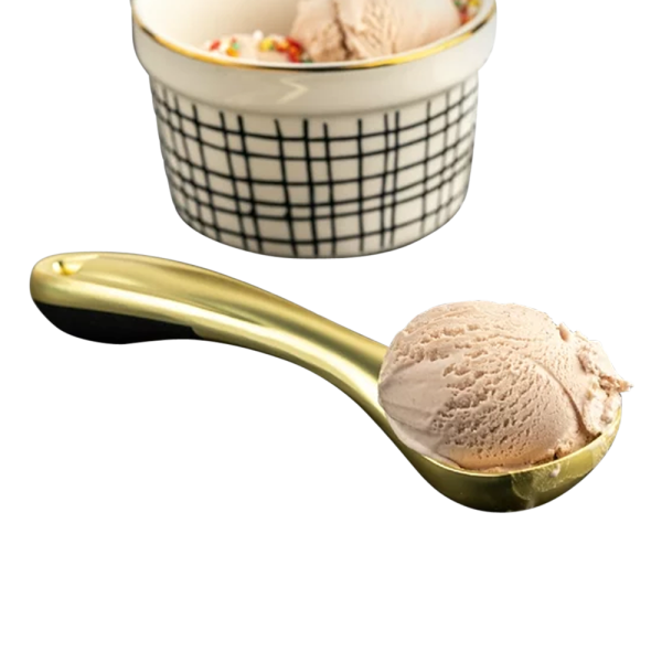 Golden Ice Cream Scoop