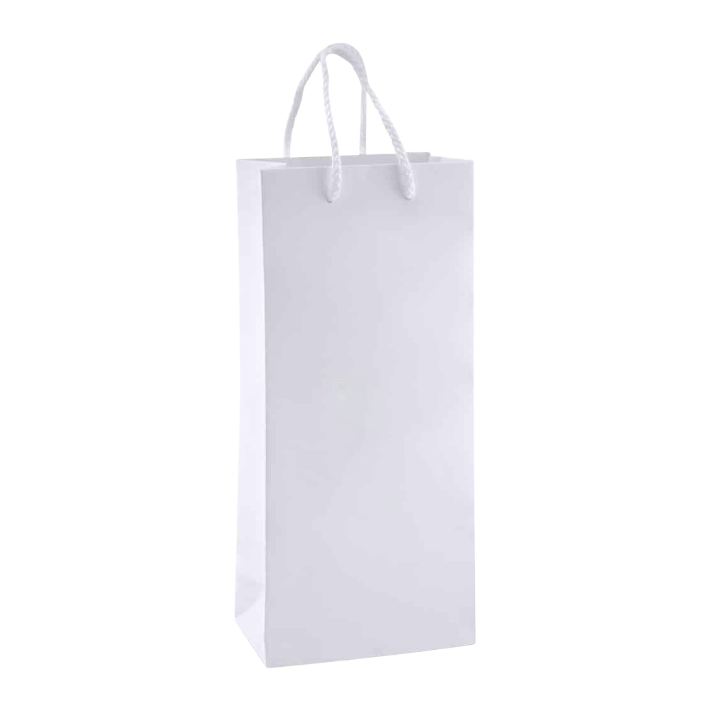 WNG-1848-1-Bottle-Luxury-Paper-Tote-7-White 1-Bottle Luxury Paper Tote