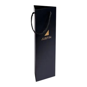 1-Bottle Triangle Luxury Paper Tote