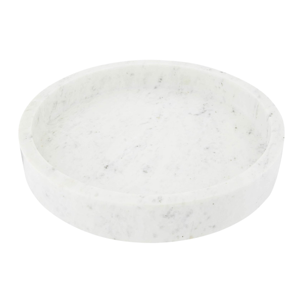 Round Marble Tray