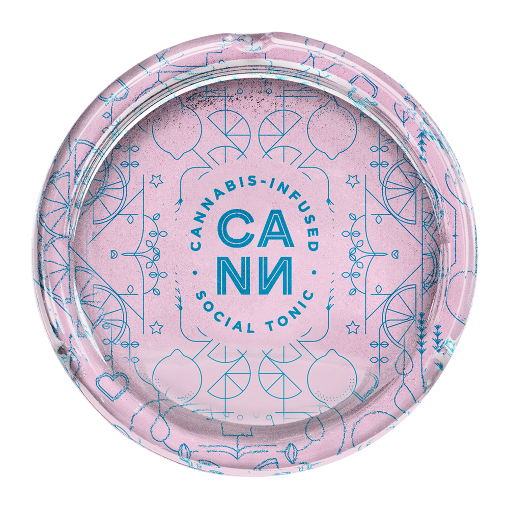 Round Plastic Ashtray