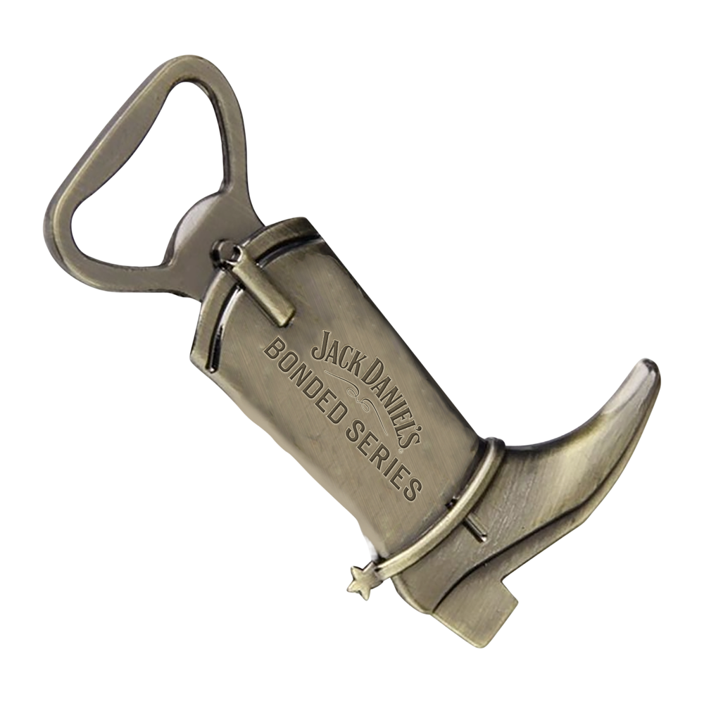 WNG-1879-Custom Molded Bottle Opener-Jack Daniels Bottle Opener Custom Molded Bottle Opener