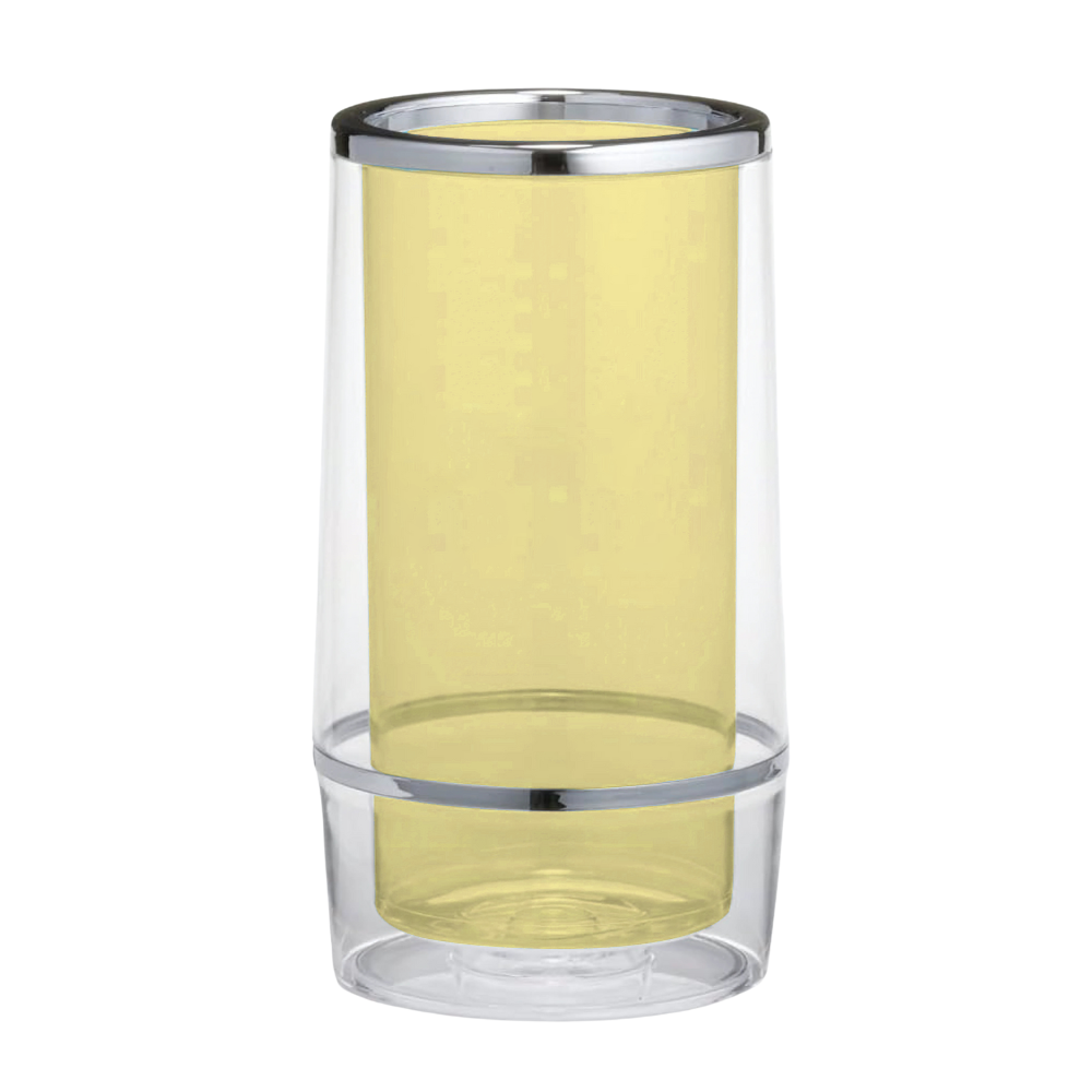 WNG-1921-1-Bottle Iceless Wine Cooler-yellow 1-Bottle Iceless Wine Cooler