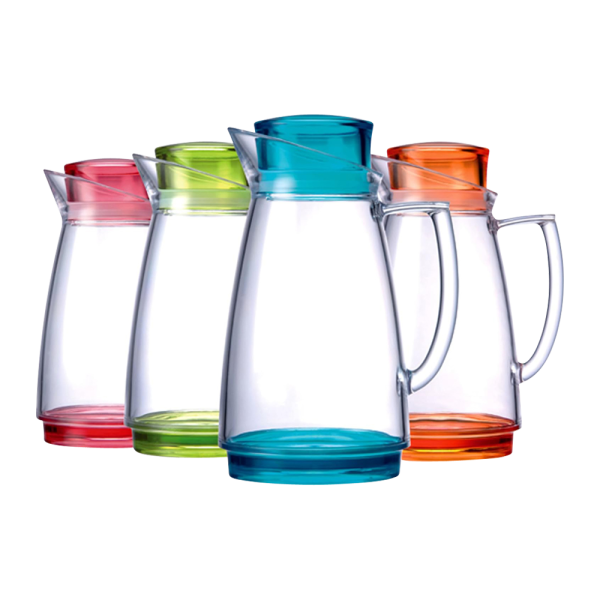 Plug Lid Acrylic Pitcher