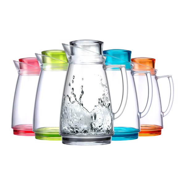 Plug Lid Acrylic Pitcher