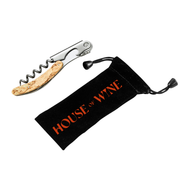 Velvet Corkscrew Pouch