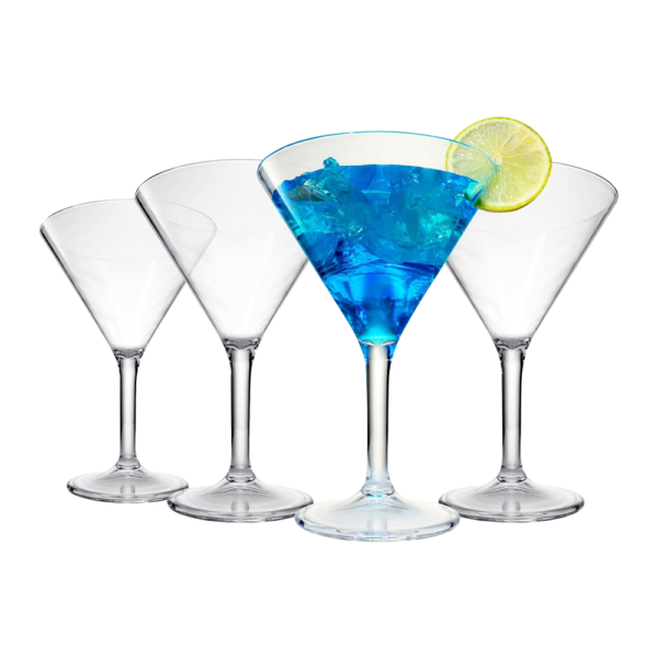 Acrylic Martini Glass 10 oz