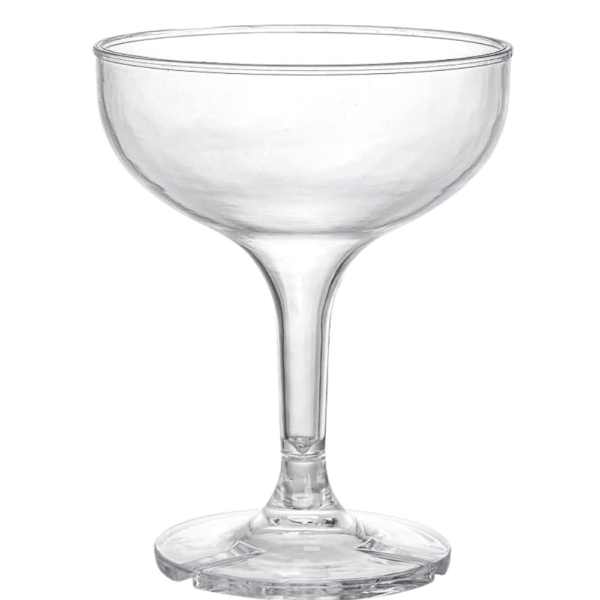 5oz. Acrylic Martini Coupe Glass