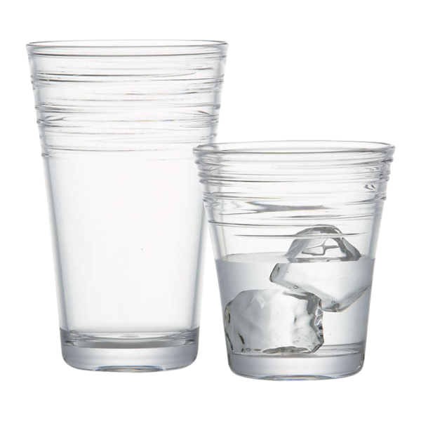 Swirl Cooler Glass 8 oz