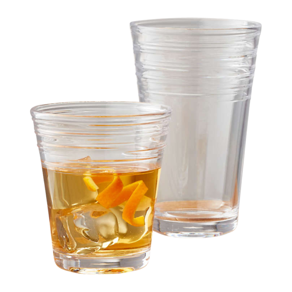 Swirl Cooler Glass 8 oz