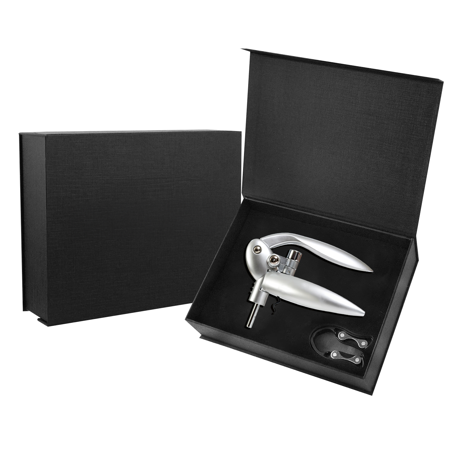WNG-2090-Rabbit-Wine-Opener-_2-3-Stainless-Steel-giftbox Rabbit Wine Opener #2