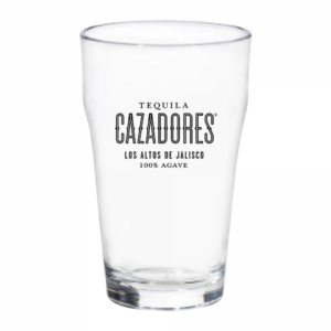 16oz. MS Plastic English Pint Glass
