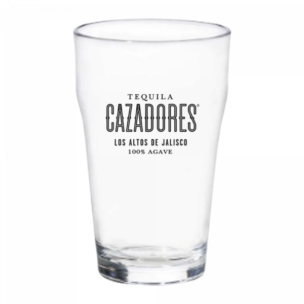 16oz. MS Plastic English Pint Glass