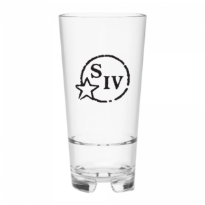 20oz. MS Plastic Stacking Cooler Glass