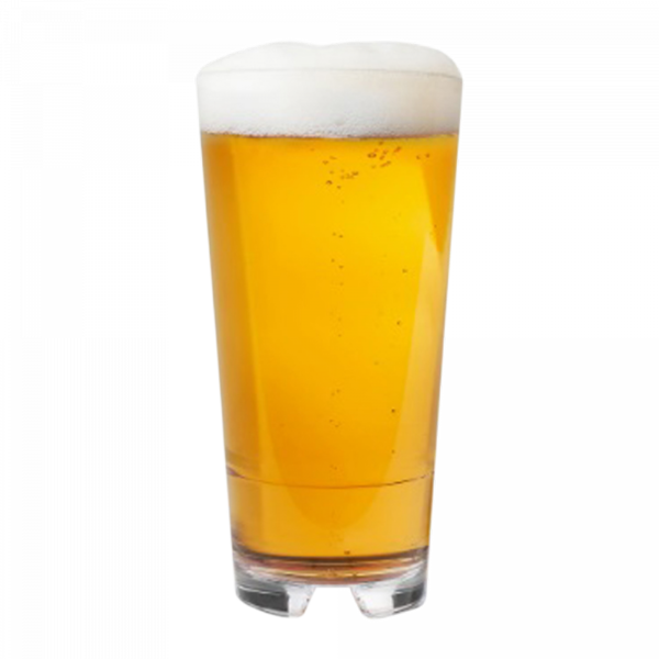 20oz. MS Plastic Stacking Cooler Glass