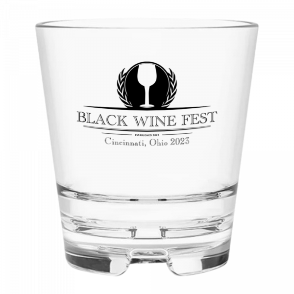 MS Stacking Rocks Glass 8oz
