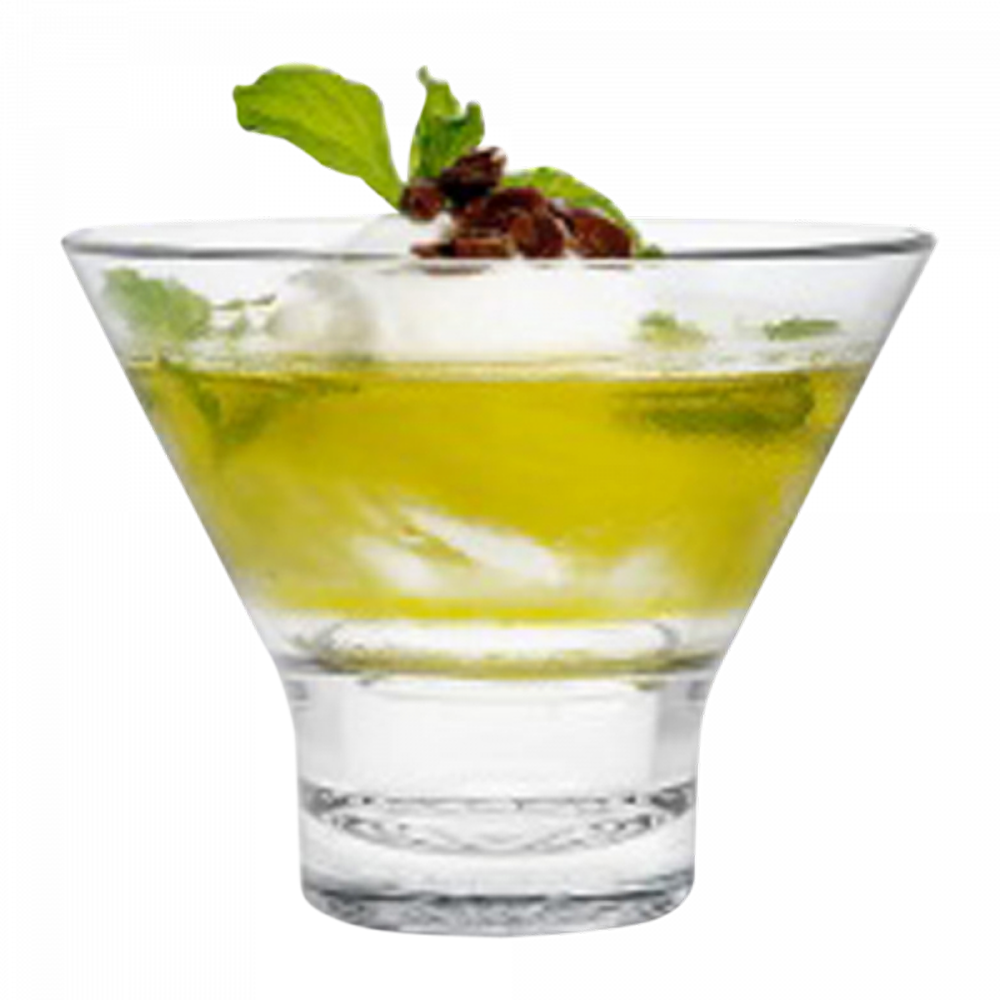 MS Stemless Martini Glass 8oz