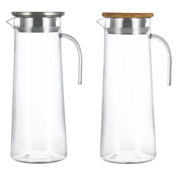 40.6oz. Acrylic Pitcher with Stainless Steel Lid