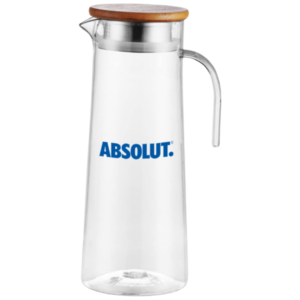 Acrylic Pitcher with Bamboo Lid