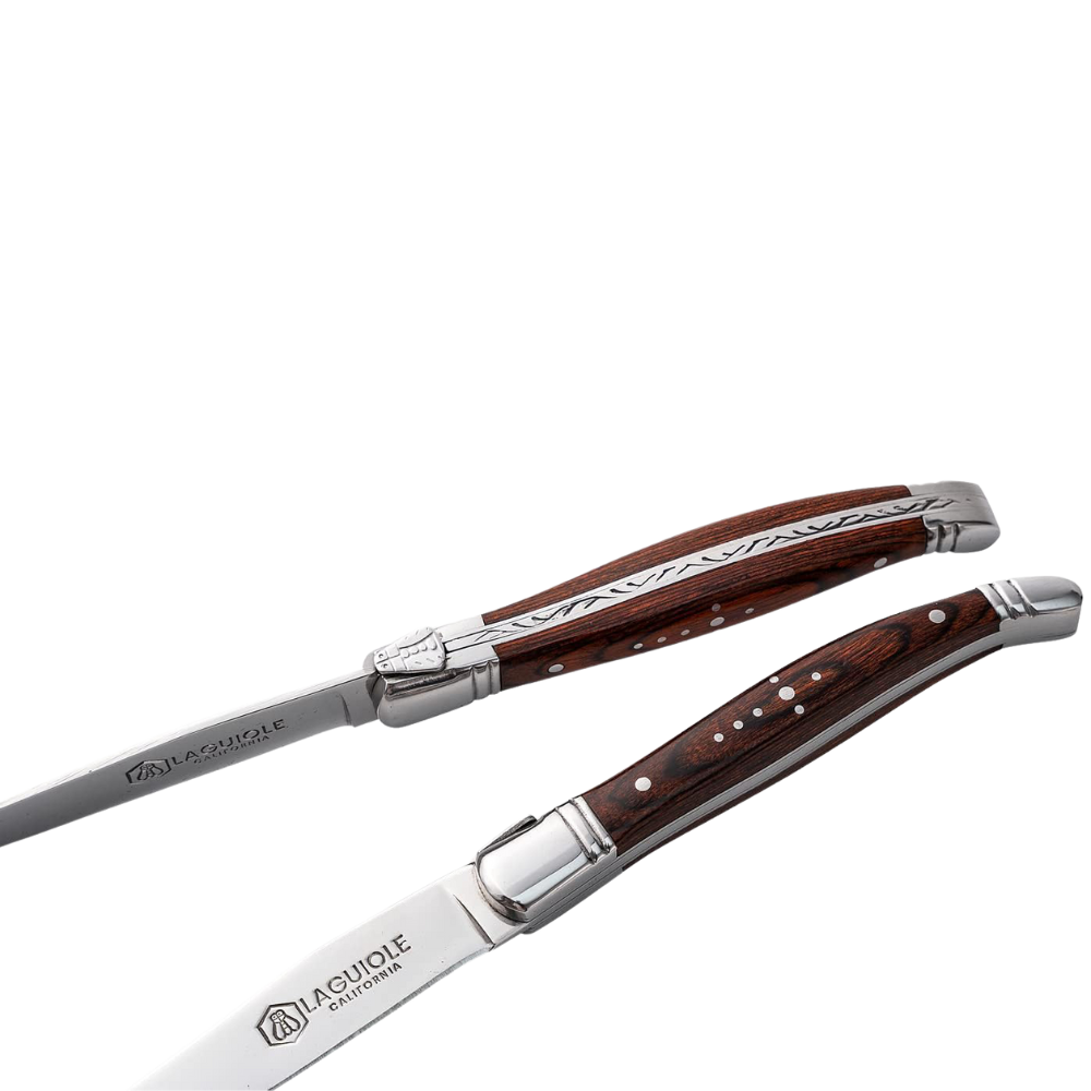 WNG-2127-Laguiole-Steak-Knives-2pcs-6 Laguiole Steak Knives, 2 pcs.