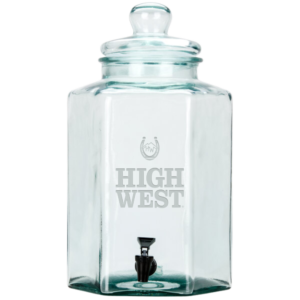 Glass Drink Dispenser 3 Gal