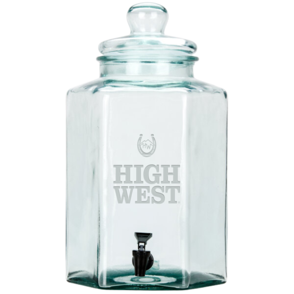 Glass Drink Dispenser 3 Gal
