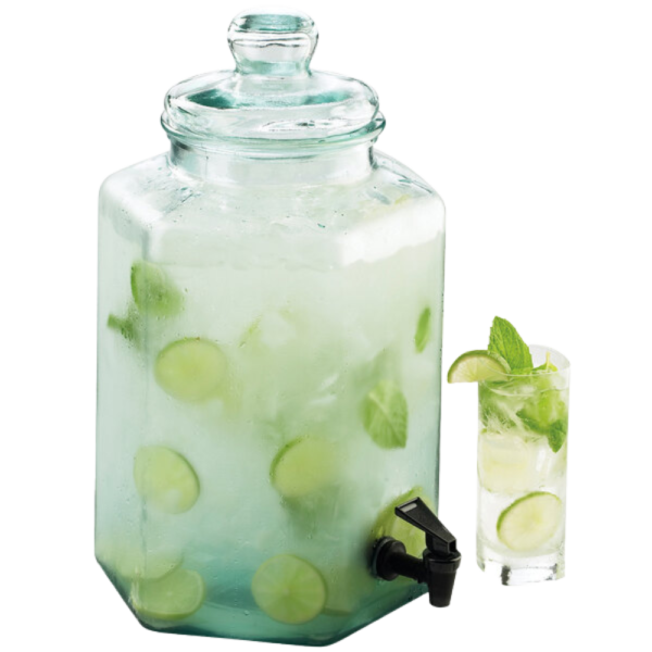 Glass Drink Dispenser 3 Gal