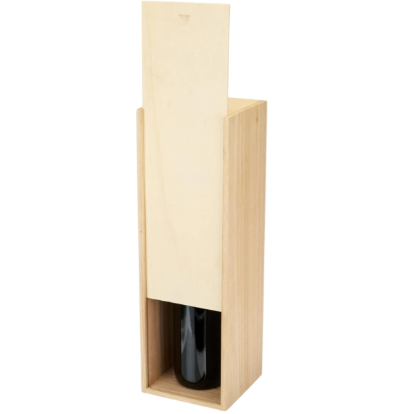 1-Bottle Magnum (1.5L) Wood Wine Box
