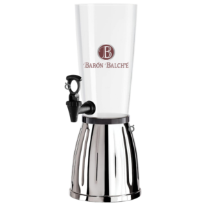 2.8L Beverage Dispenser with Spigot & Ice Tube
