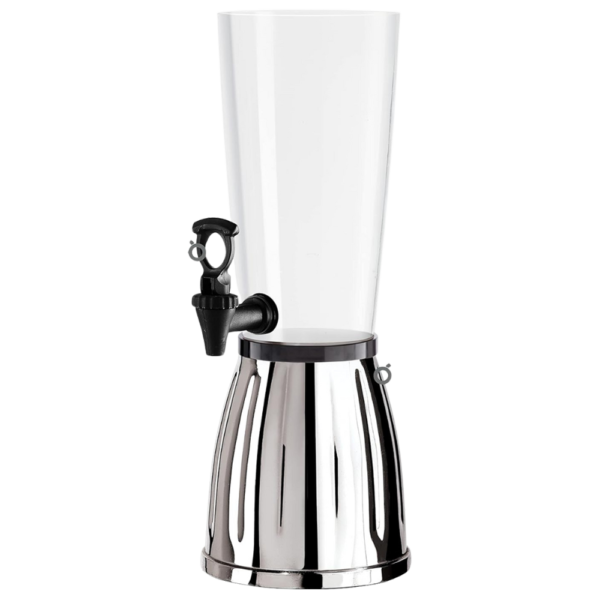 2.8L Beverage Dispenser with Spigot & Ice Tube