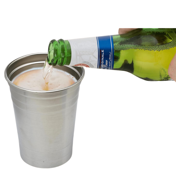 Stainless Steel Beer Cup 16oz