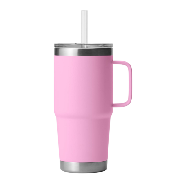 Tumbler with Handle and Straw 25oz