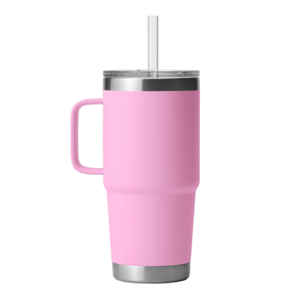 Tumbler with Handle and Straw 25oz