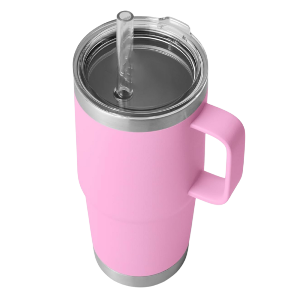 Tumbler with Handle and Straw 25oz