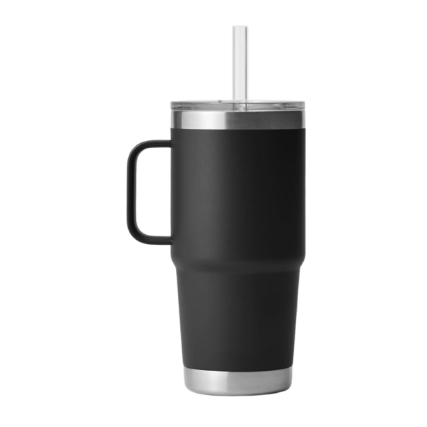 Tumbler with Handle and Straw 25oz