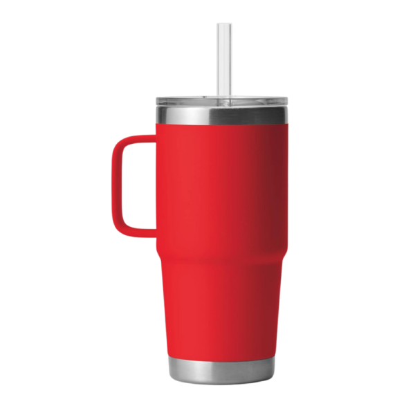 Tumbler with Handle and Straw 25oz