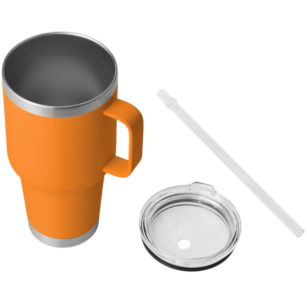 Tumbler with Handle and Straw 35oz
