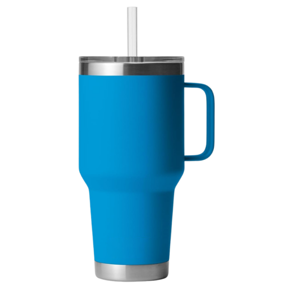 Tumbler with Handle and Straw 35oz