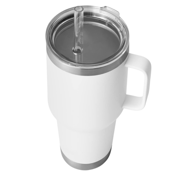 Tumbler with Handle and Straw 35oz