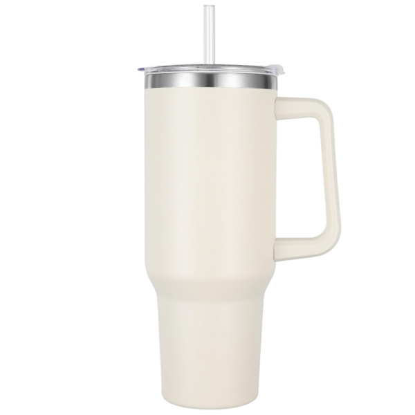 Tumbler with Handle and Straw 40oz