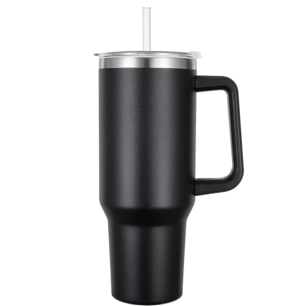 Tumbler with Handle and Straw 40oz
