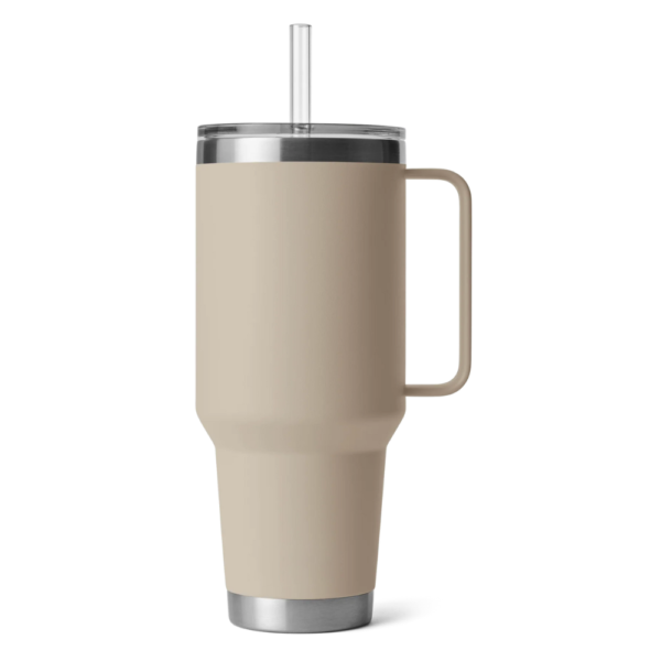 42oz. Insulated Tumbler with Handle and Straw
