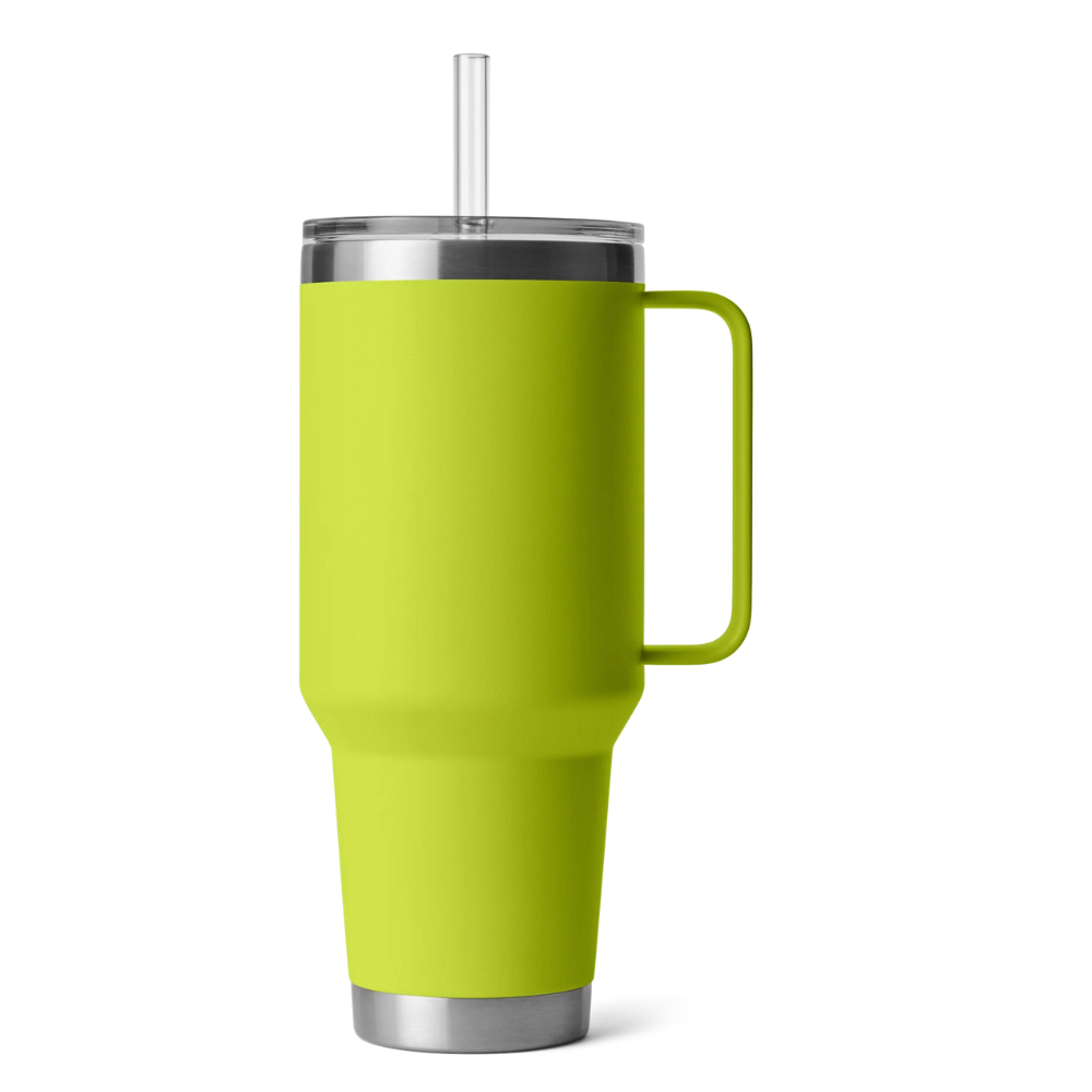 42oz. Insulated Tumbler with Handle and Straw