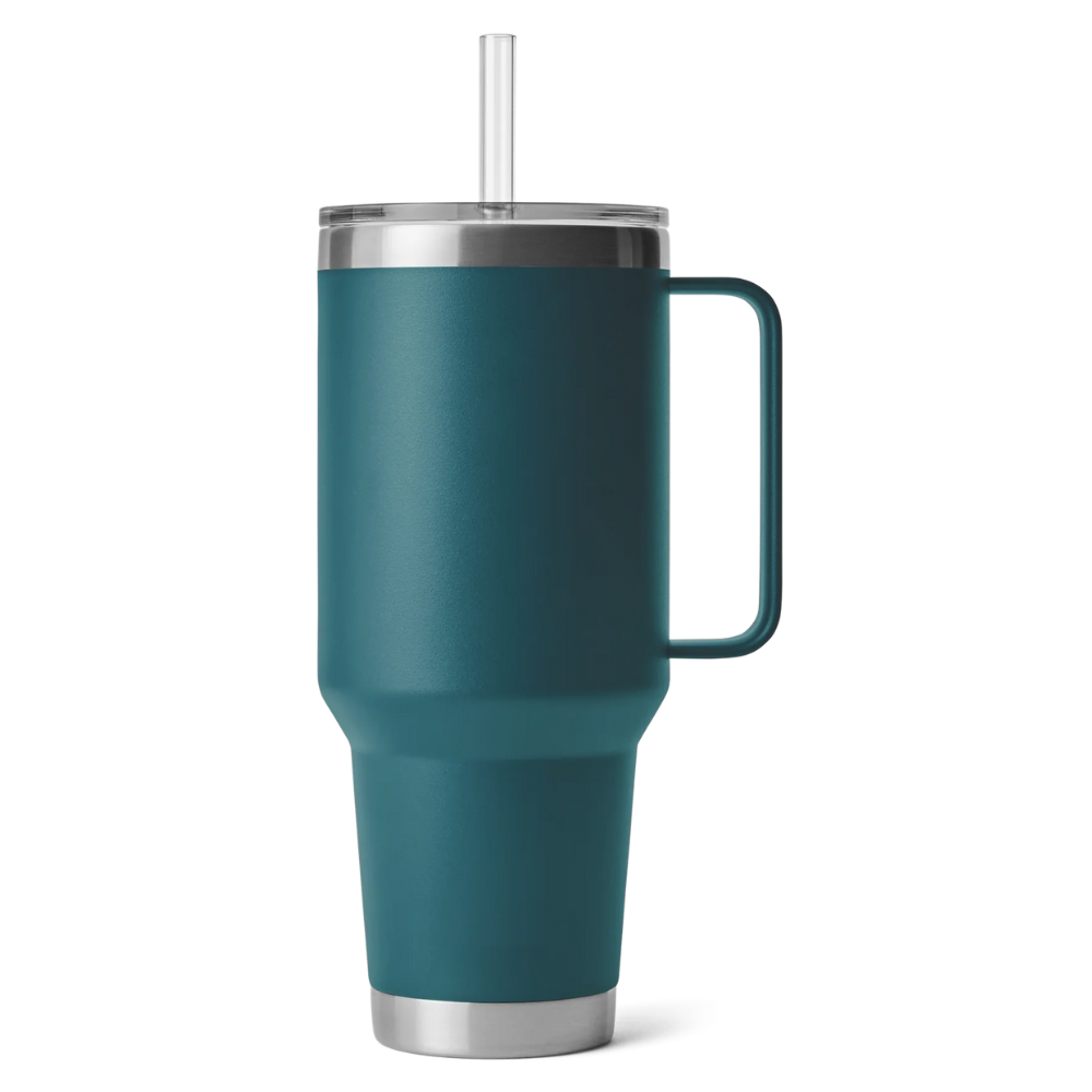 42oz. Insulated Tumbler with Handle and Straw