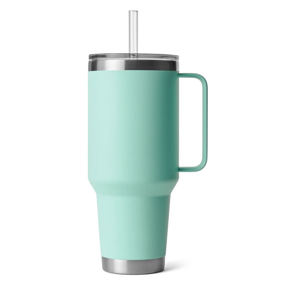 42oz. Insulated Tumbler with Handle and Straw
