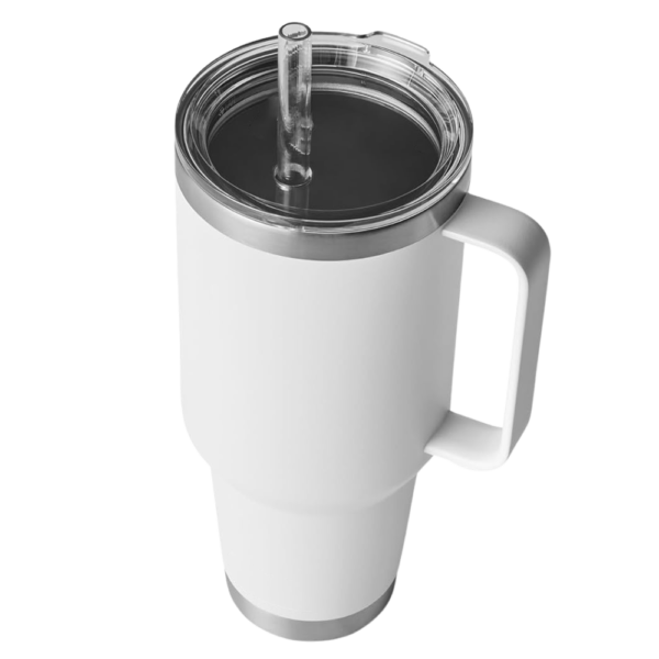 42oz. Insulated Tumbler with Handle and Straw