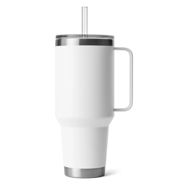42oz. Insulated Tumbler with Handle and Straw